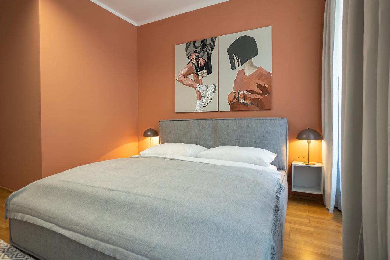 Bright 3-Room Apartment With A King-Size Bed فيينا المظهر الخارجي الصورة